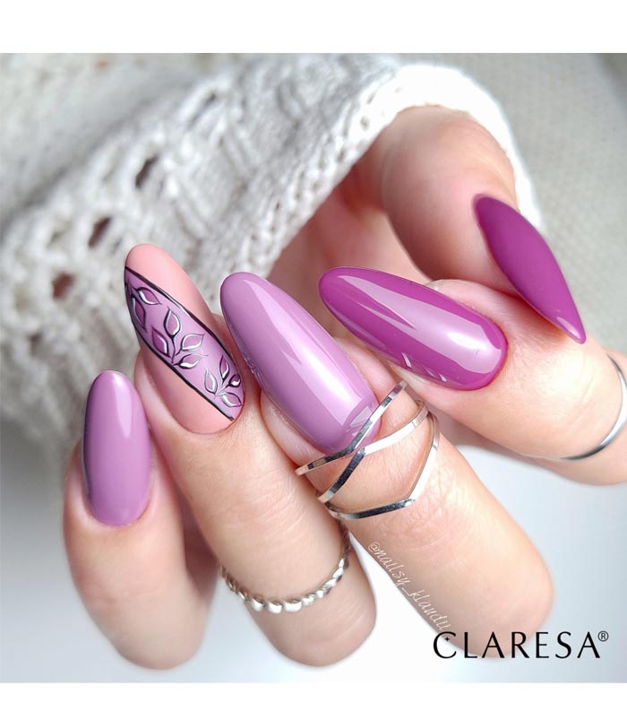Claresa - Esmalte semipermanente Soak off - 615:  Purple