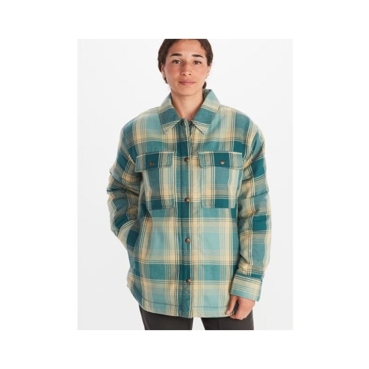 Marmot Wm's Ridgefield Sherpa Lined Flannel Jacket