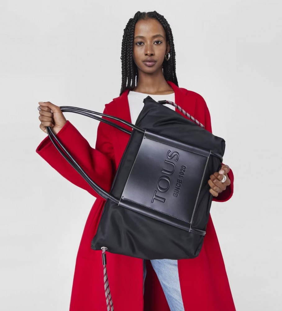 Bolsa Tote Tous Empire Soft XL, Preta