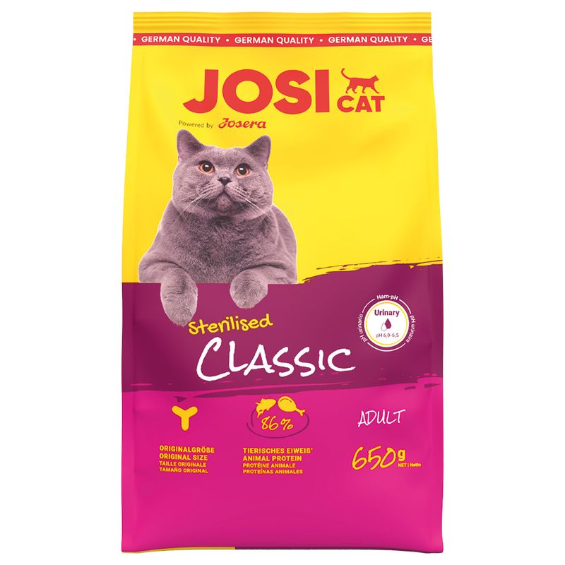 JosiCat Sterilised Classic saumon