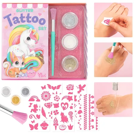 Depesche Ylvi & the Minimoomis Glitzer Tattoo Set