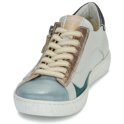 Pikolinos - LANZAROTE W7B - Blanc / Bleu / Doré