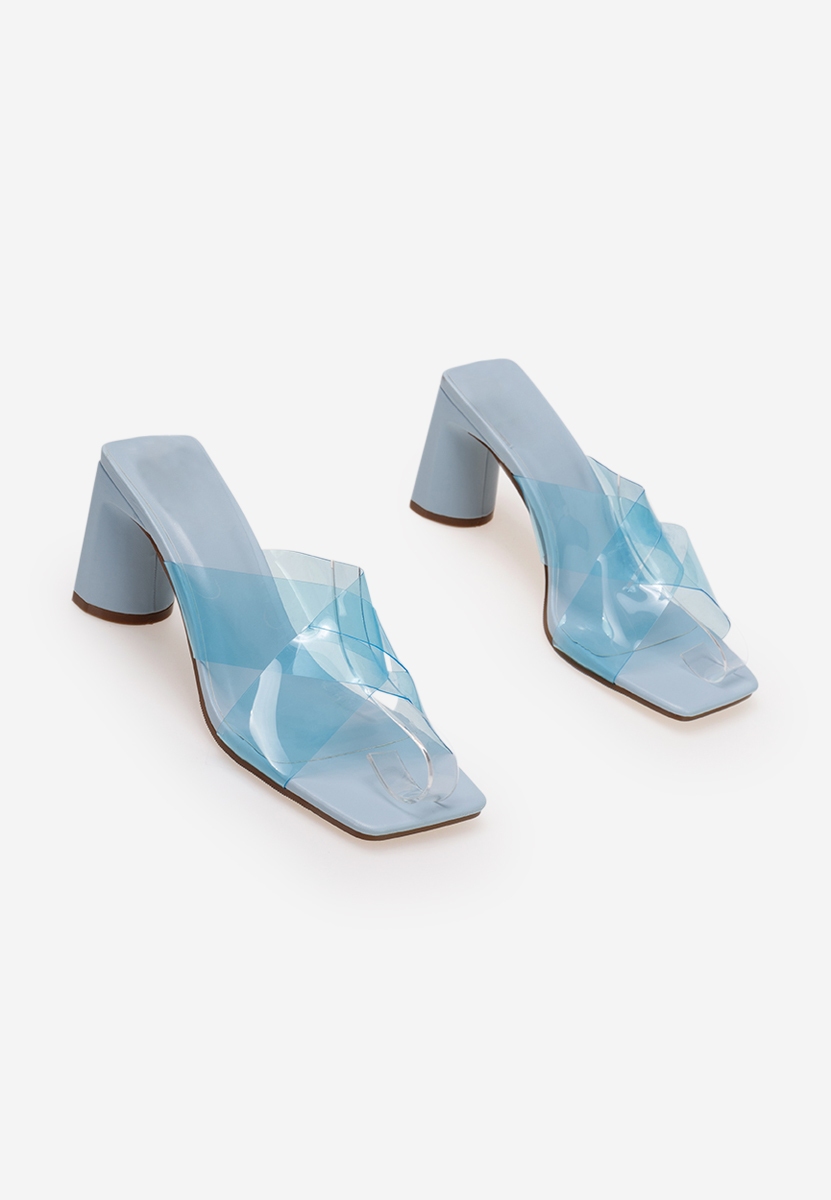 Mules a talon bleus Casele