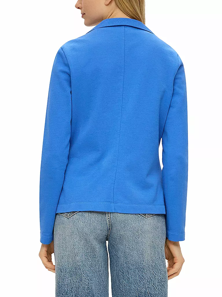S.OLIVER Jerseyblazer blau