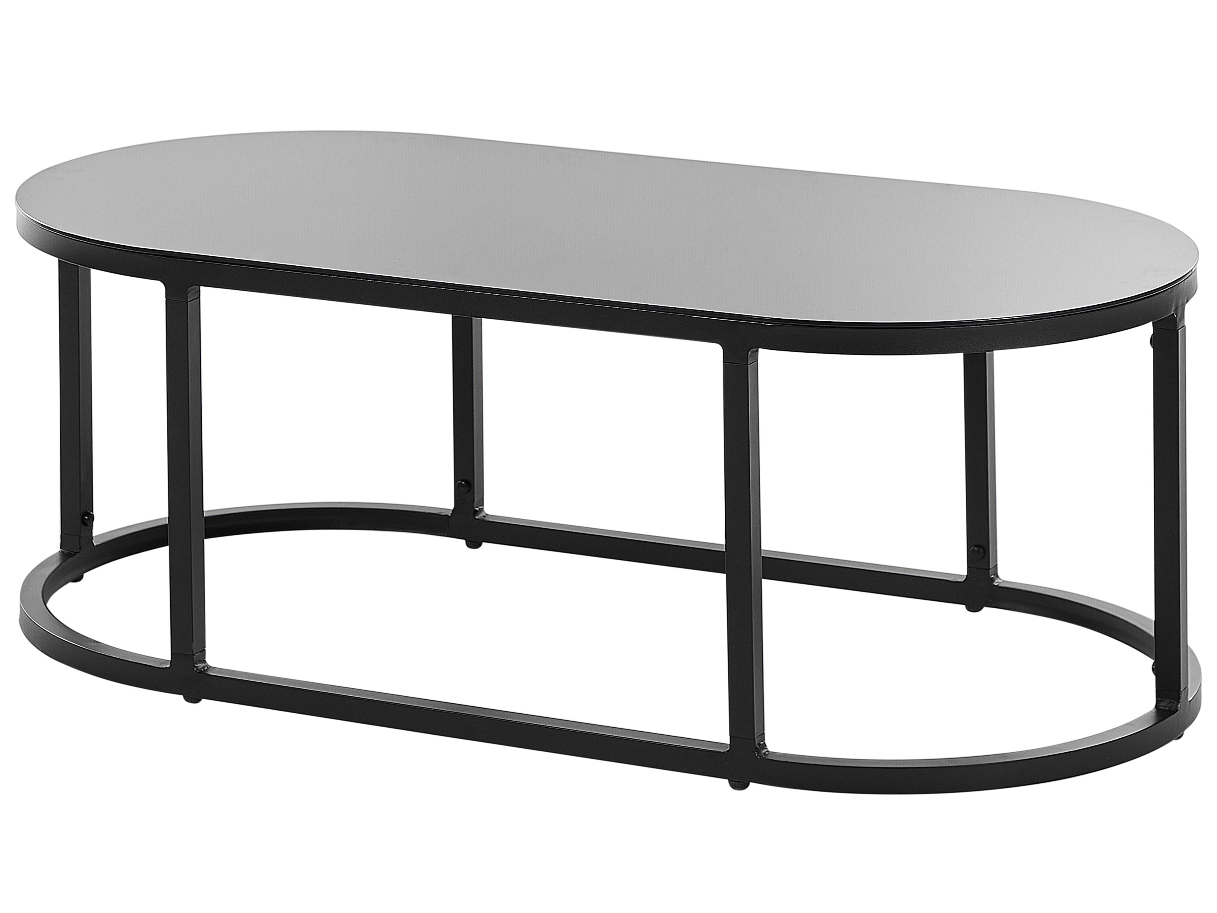 Loungeset met tafel 4-zits MONTEFALCO Metaal Wit