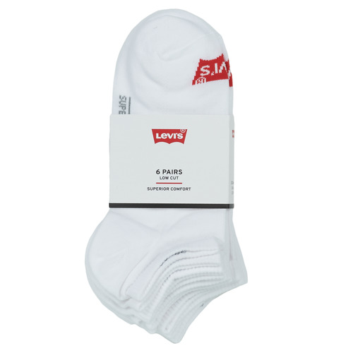 Levi's - LOW CUT BATWING LOGO X6 - Blanc