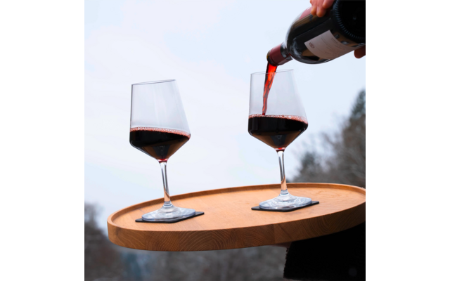 Silwy Wein Classic Magnet-Kunststoffgläser 2 Stück 500 ml