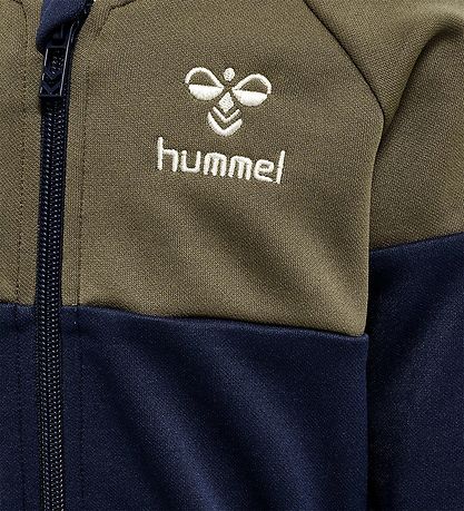 Hummel Cardigan - hmlOlek Zip Jacket - Blåck Iris