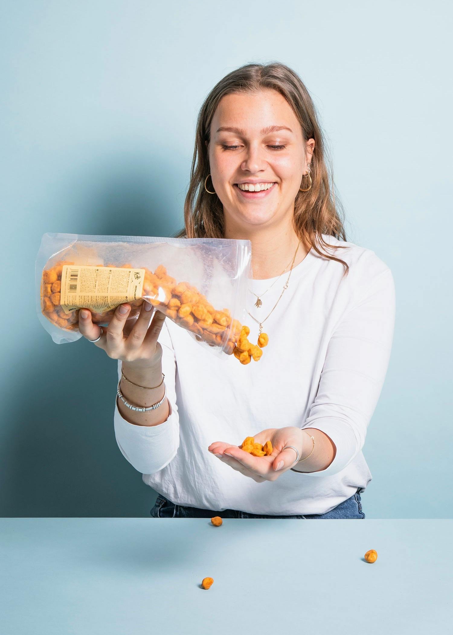 Vegane Erdnüsse im BBQ-Teigmantel 500 g