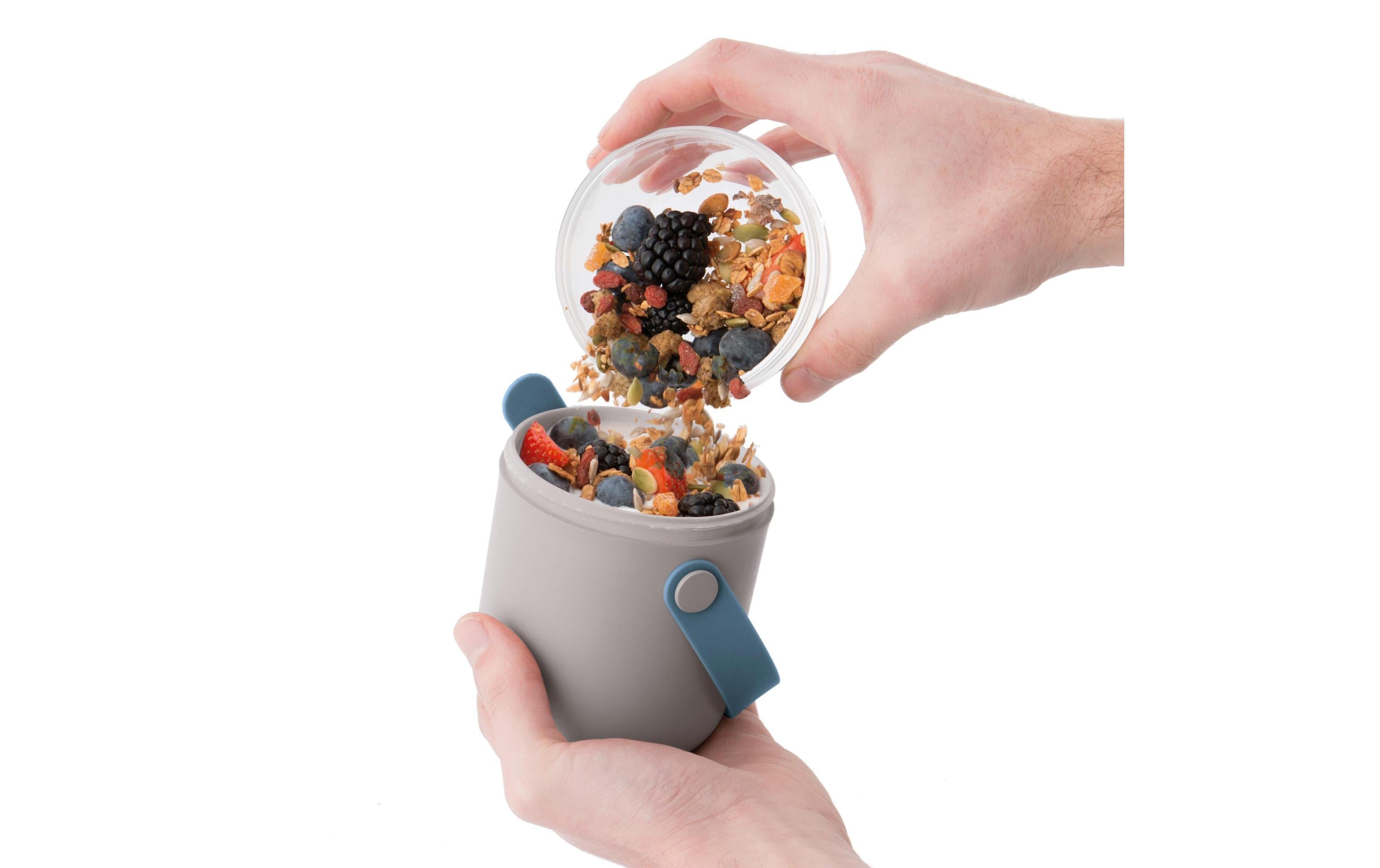 Lunchbox Leo 0.65 l GrauMehrzweck-Lunch Dose Grau