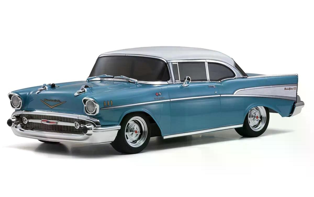 Serienwagen Fazer MK2 1957 Chevy Bel Air Coupe 1:10, ARTR<br>4WD On-Road Modell mit Detaillierter 1957 Chevrolet Bel Air Coupe Karosserie
