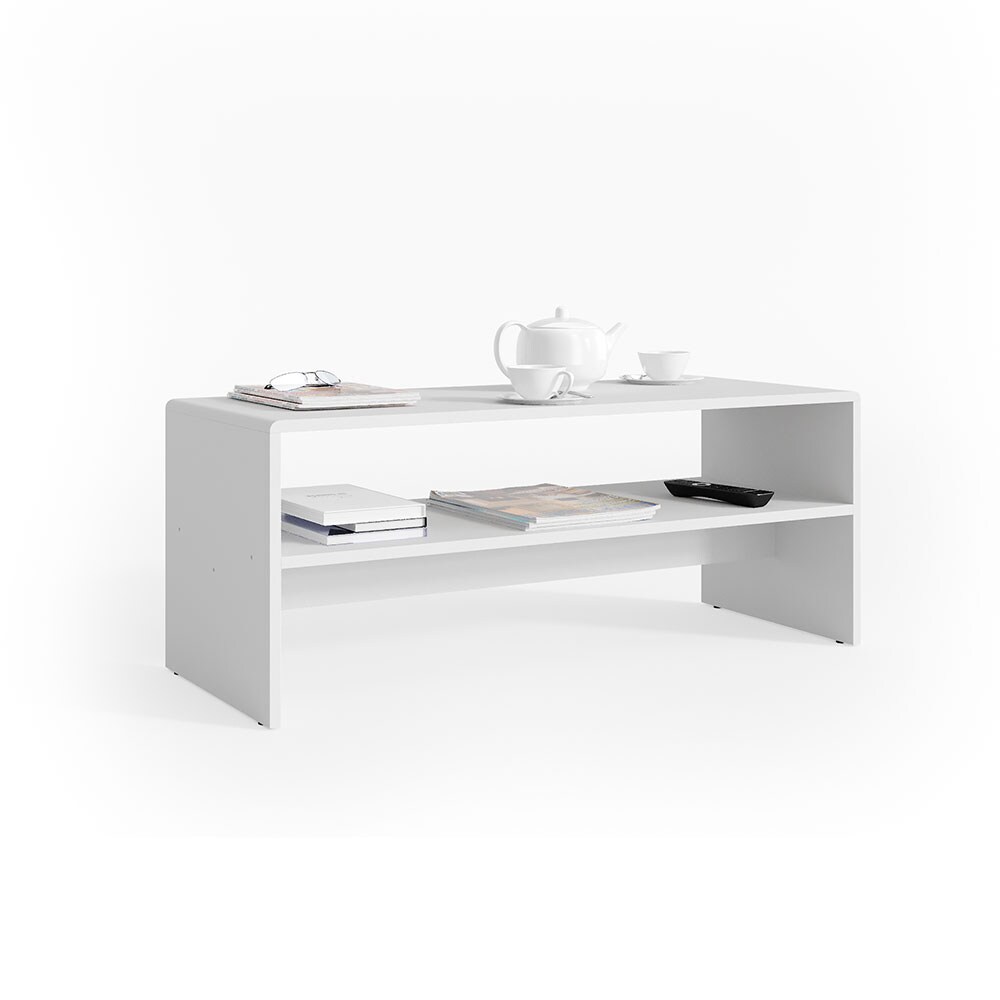 VICCO Couchtisch Weiß Wohnzimmer Sofatisch Kaffeetisch Beistelltisch Tisch