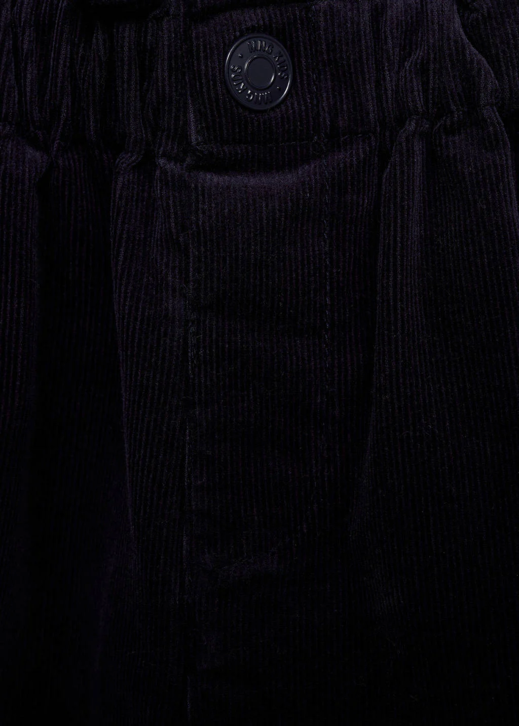Mango Kids corduroy broek marine