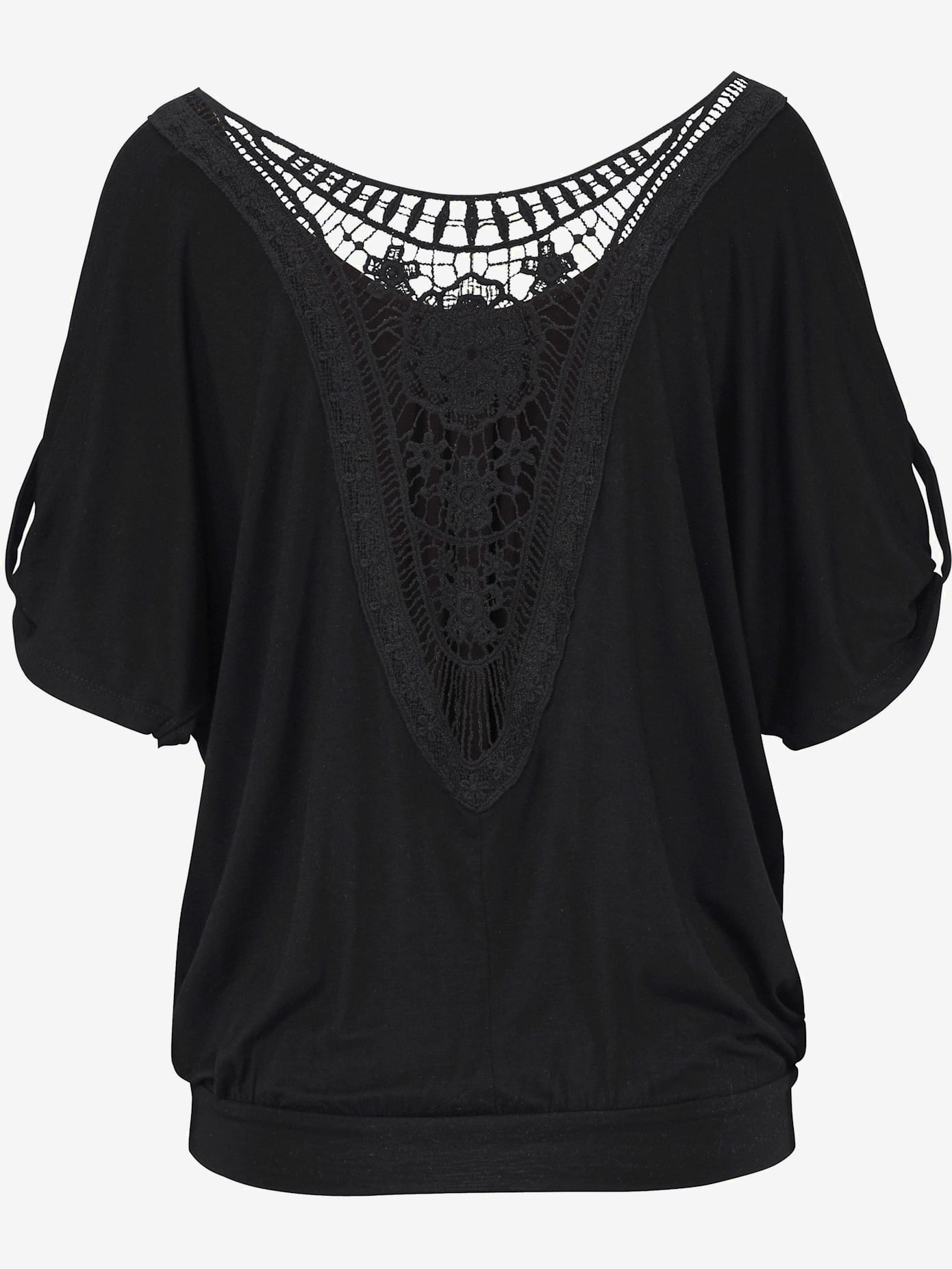 T-shirt de plage joli détail crochet au dos