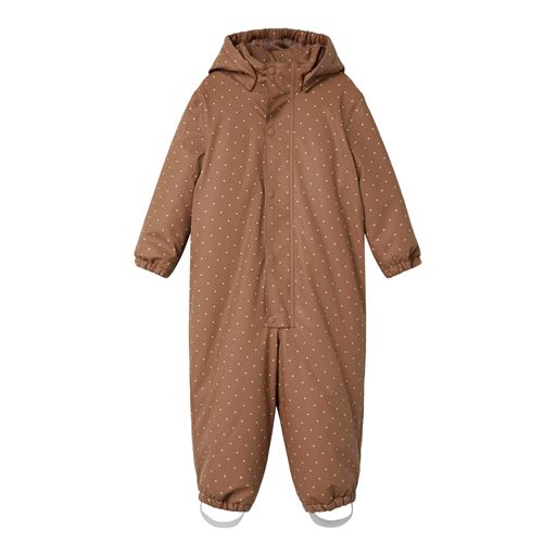 Lil' Atelier Ladry10 Vinter Regndragt, Beaver Fur, 92 cm