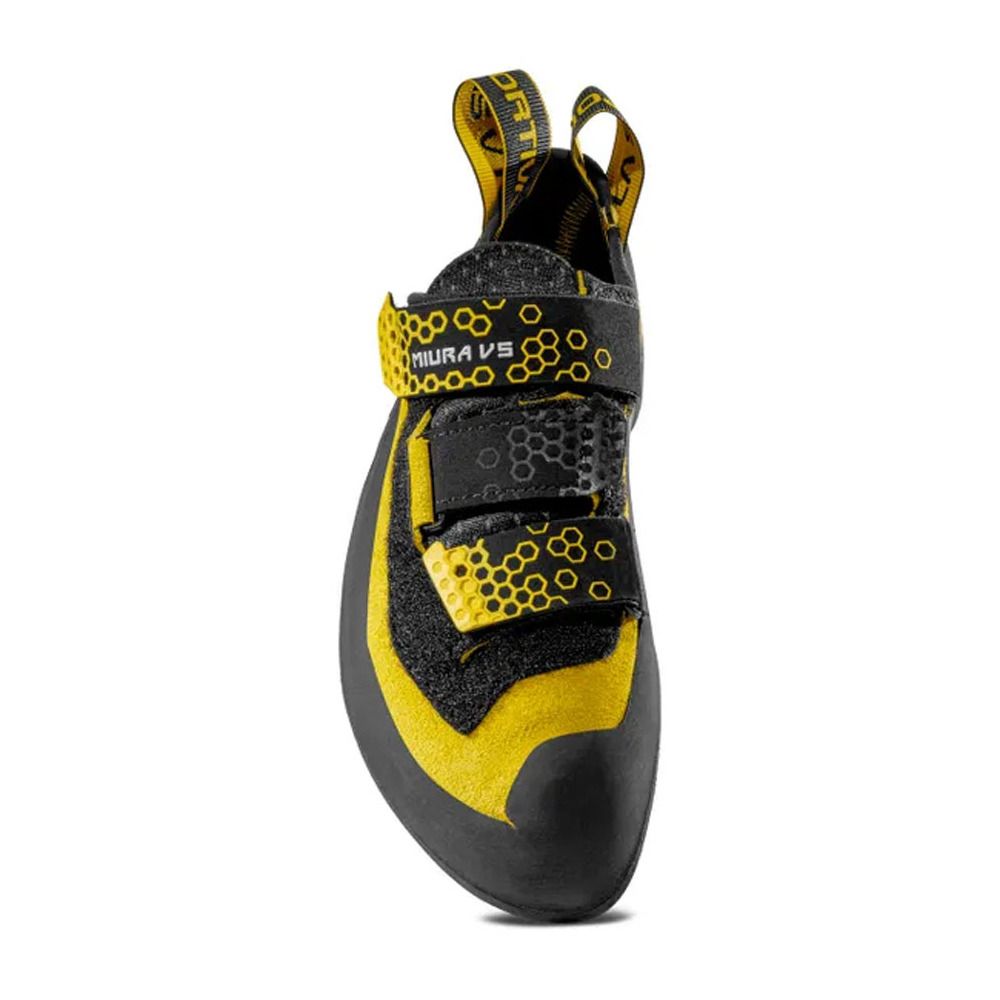 La Sportiva MIURA VS - Chaussons d'escalade Homme black/yellow