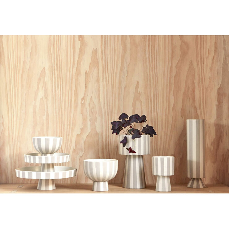 OYOY Living Design Toppu Vase - Høj Clay