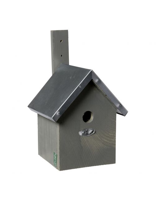 Best For Birds Nestkast Pimpelmees - Broeden - 23x13.5x15 cm Grijs