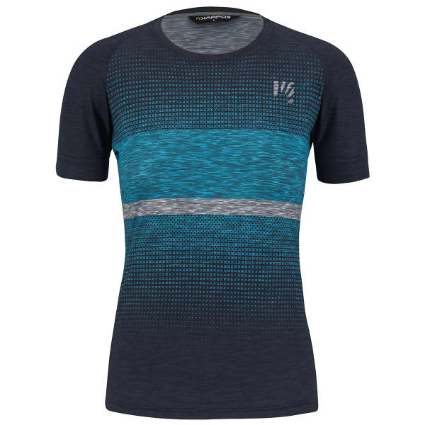 Maillot VTT KARPOS VERVE W TEE SKY CAPTAIN/BLUE ATOLL