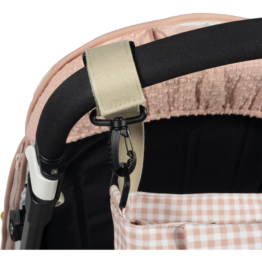 Walking Mum Wickeltasche I Love Vichy Rosa
