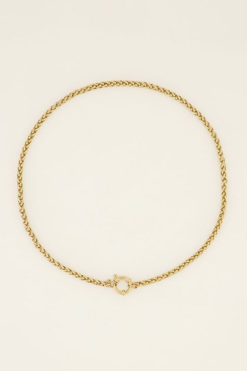 Ketting gedraaid met slotje