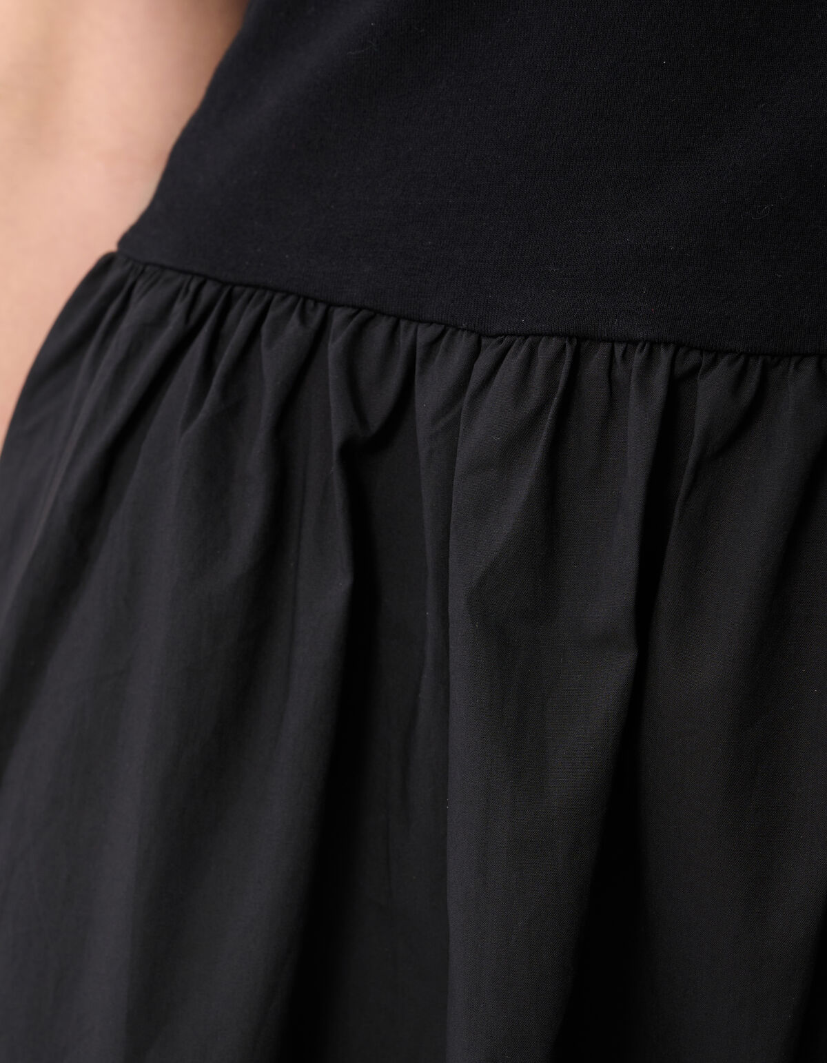 Strapless Maxi Jurk Zwart