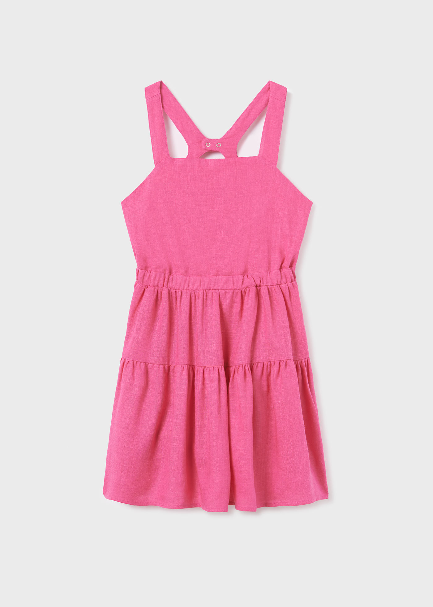 Vestido de linho para menina