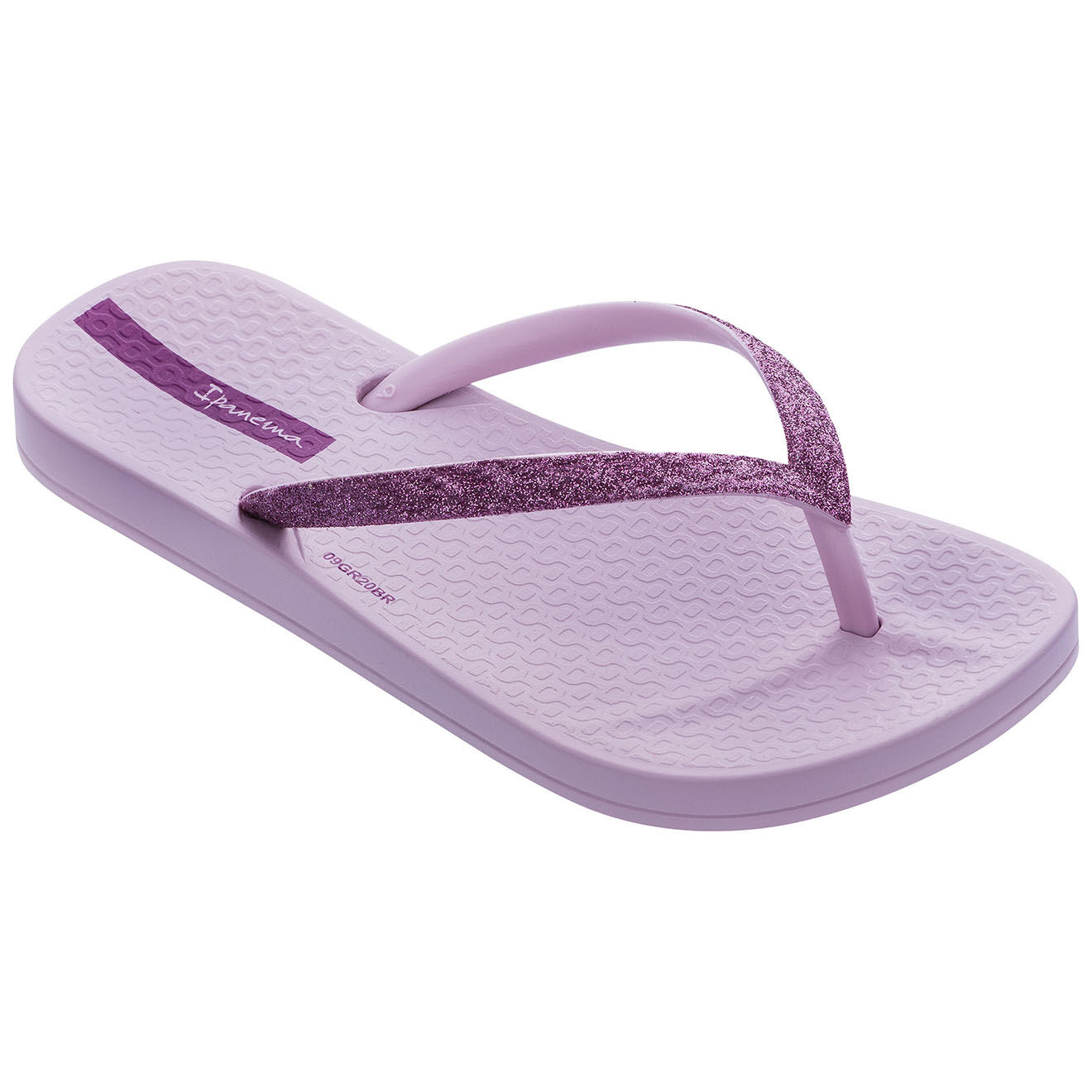 Ipanema Tongs Lolita en matière recyclée lilas