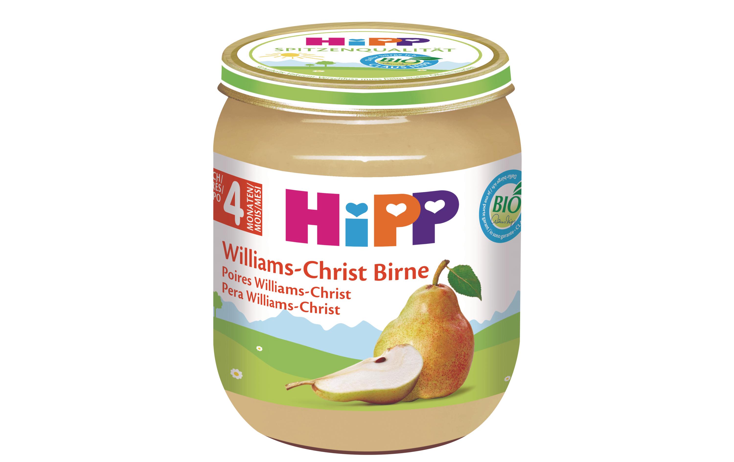 Früchte Williams Christ BirneFruchtpüree, Williams-Christ-Birne, 1 x 125 g