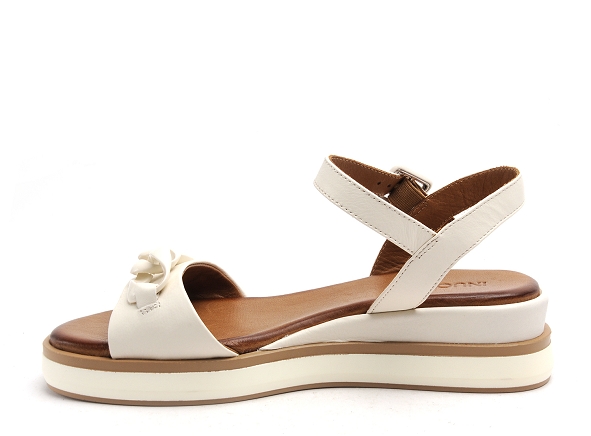 Inuovo nu pieds plats femme 113064 blanc