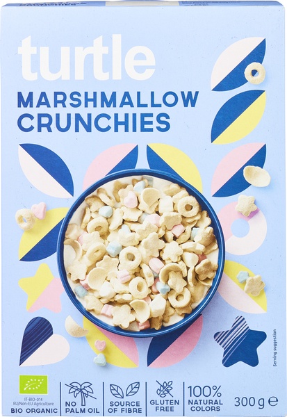 Turtle Marshmallow Crunchies (300 gr)