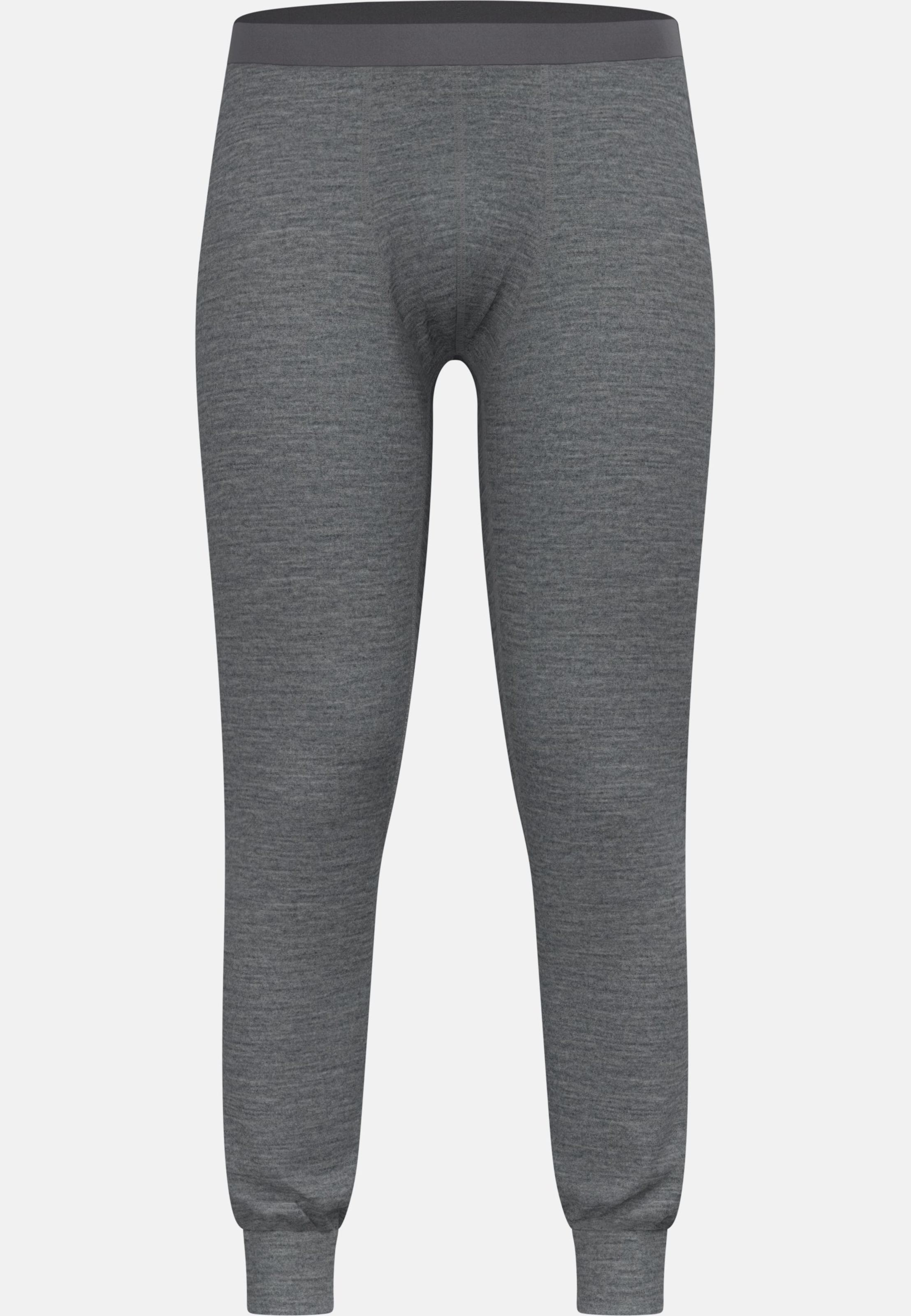 Natural Merino 200 Base Layer Tights in odlo steel grey melange