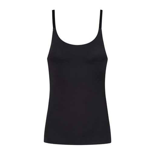 Bye Bra Sculpting Singlet Top, Black, M