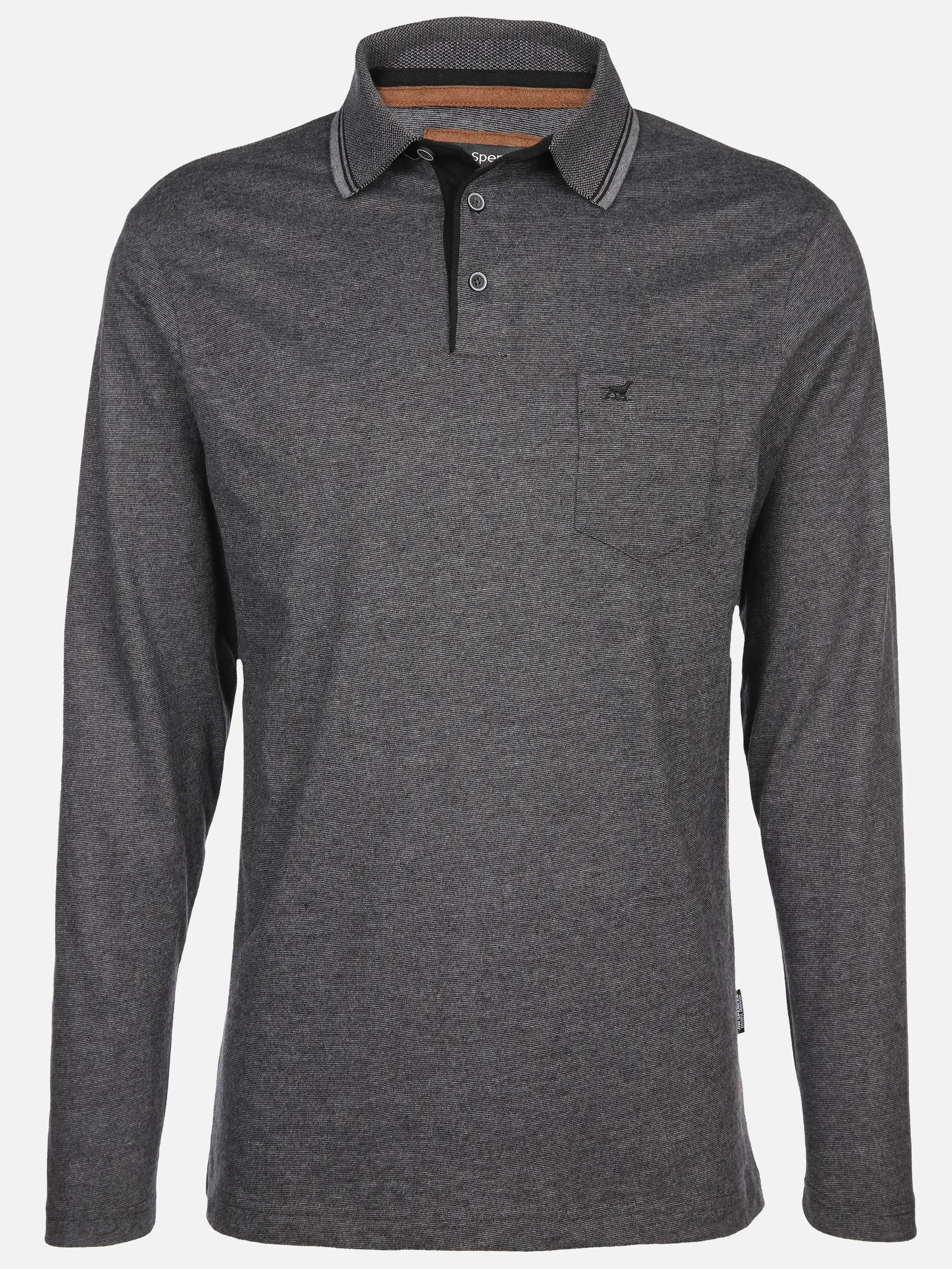 Herren Poloshirt mit langem Arm