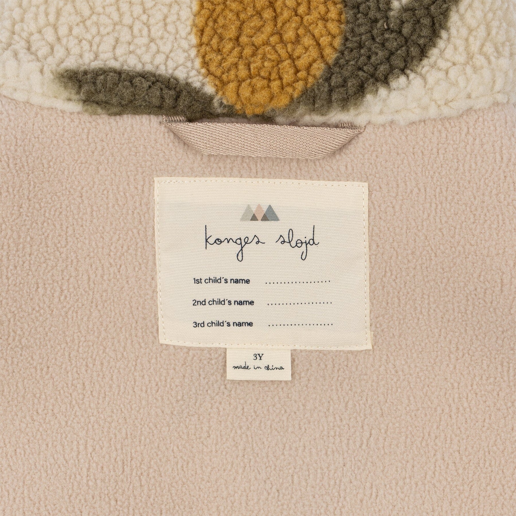 Konges Sløjd Jody Teddy Jacket Grs mon grand citron
