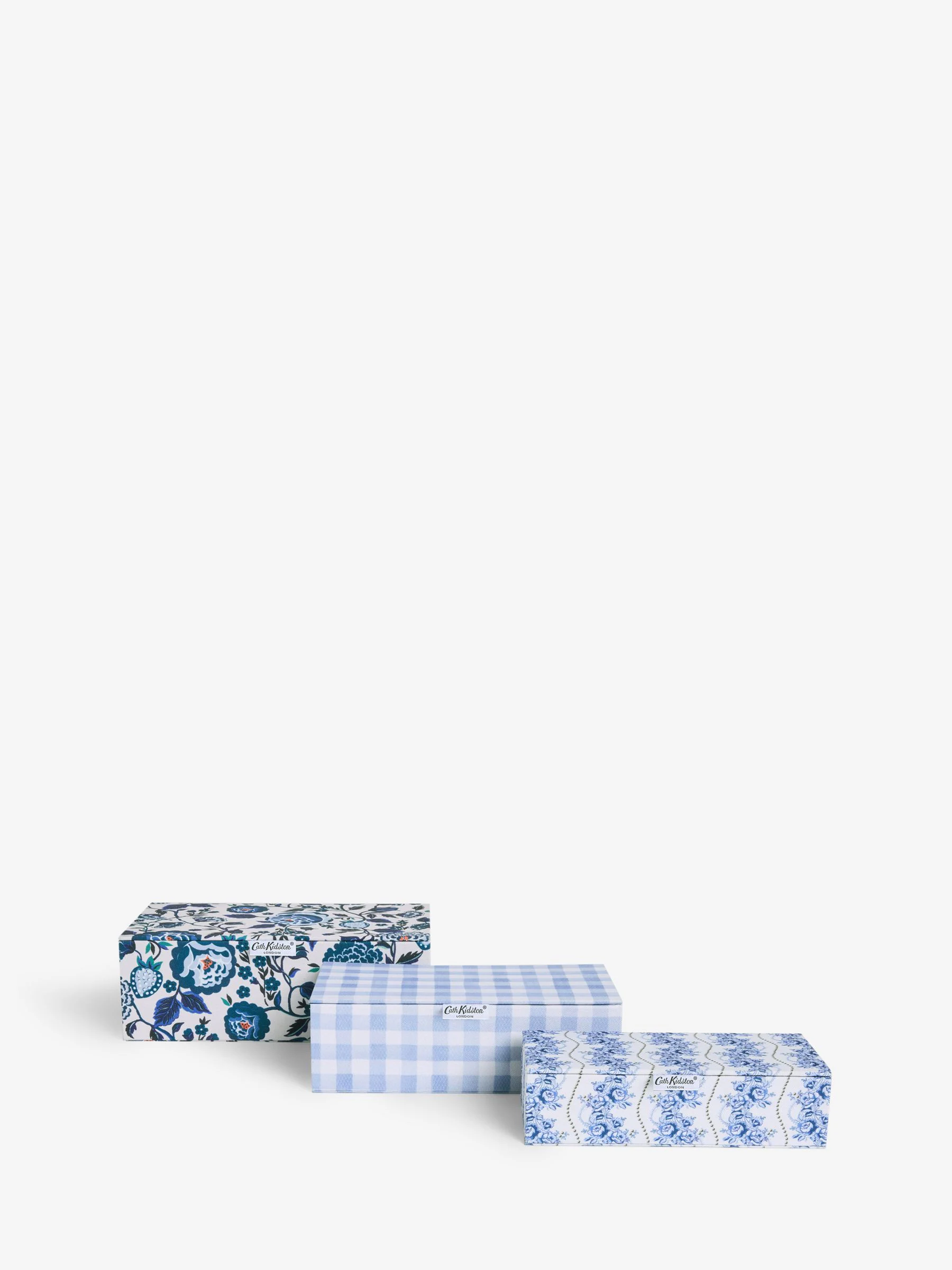 Cath Kidston set van 3 opbergdozen
