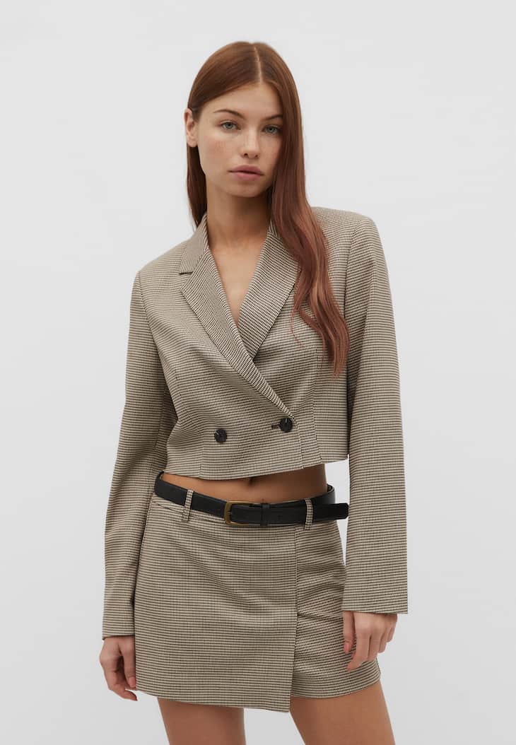 Blazer curto