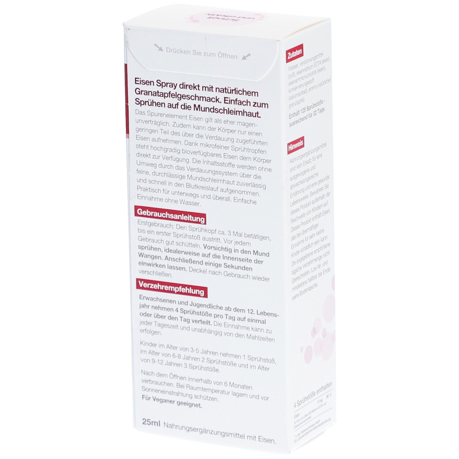 BetterYou® Eisen Direkt-Spray