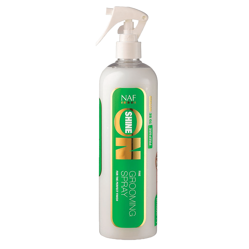 NAF Shine On Spray – Voor directe glans van vacht, manen en staart bij paarden