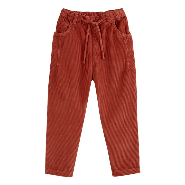 Emile et Ida Pantalon Velours Côtelés | Rouille