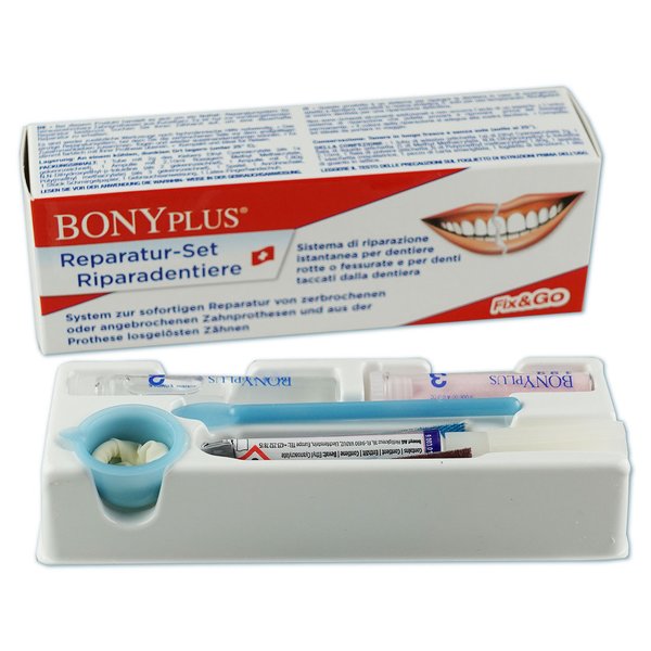 BONYplus Reperatur-Set für Zahnprothesen