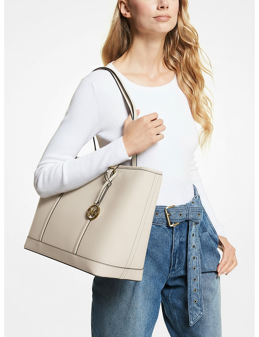 Jet Set Travel Large Tote Bag Cream