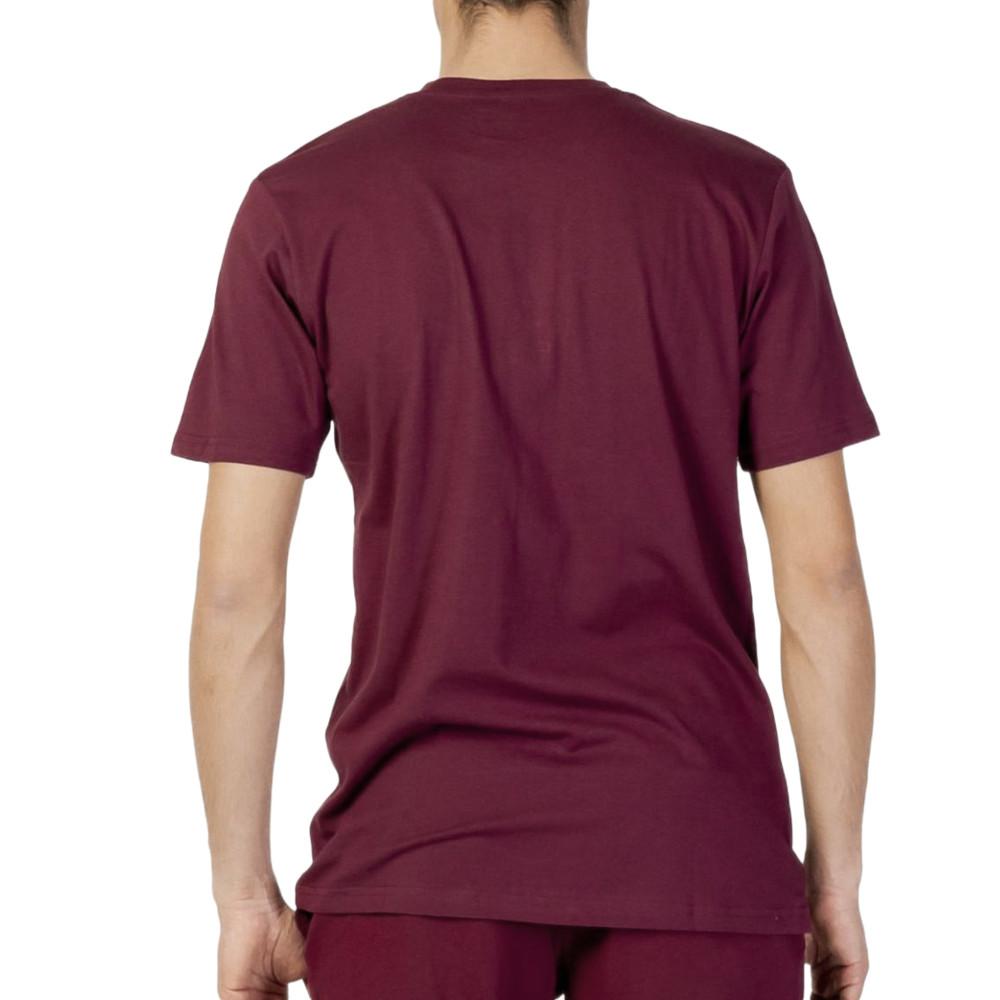 Sergio Tacchini T-shirt Bordeaux Homme Sergio Tacchini Stripe B
