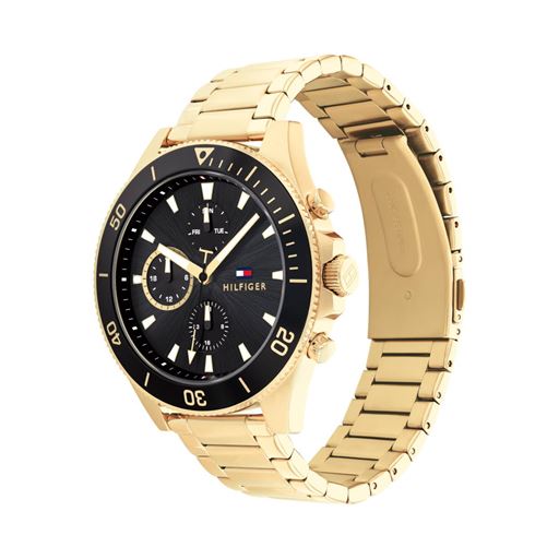 Tommy Hilfiger Larson 1791919 Herreur, Guld, 46 mm