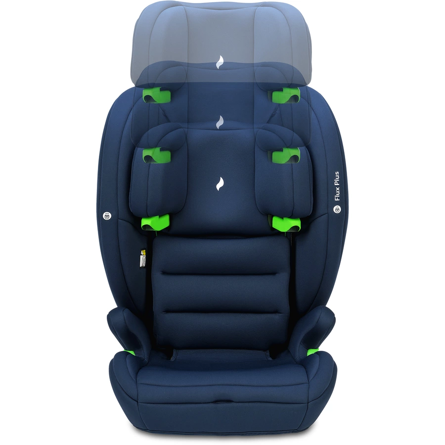 osann Kinderautositz Flux Plus iSize Navy Melange
