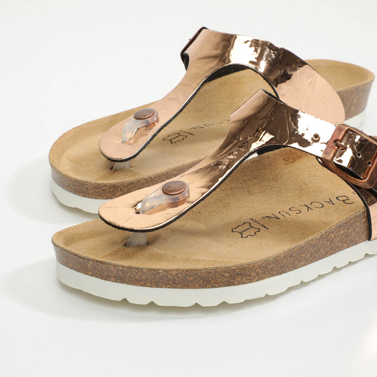 Backsun Mules entre-doigts Chimbote nude