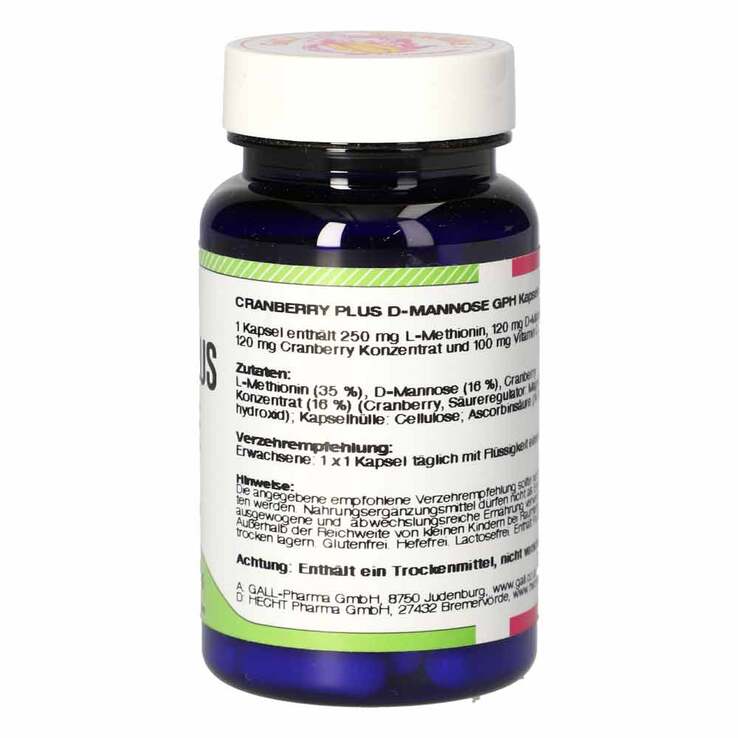 Cranberry Plus D-Mannose GPH Kapseln, 60 St