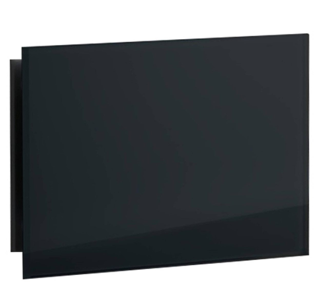 Sunshower set ventilatieroosters 11x5.4cm rechthoekig zwart
