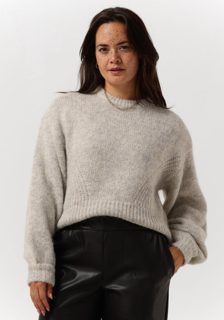 GESTUZ lichtgrijze gestuz trui diankagz pullover