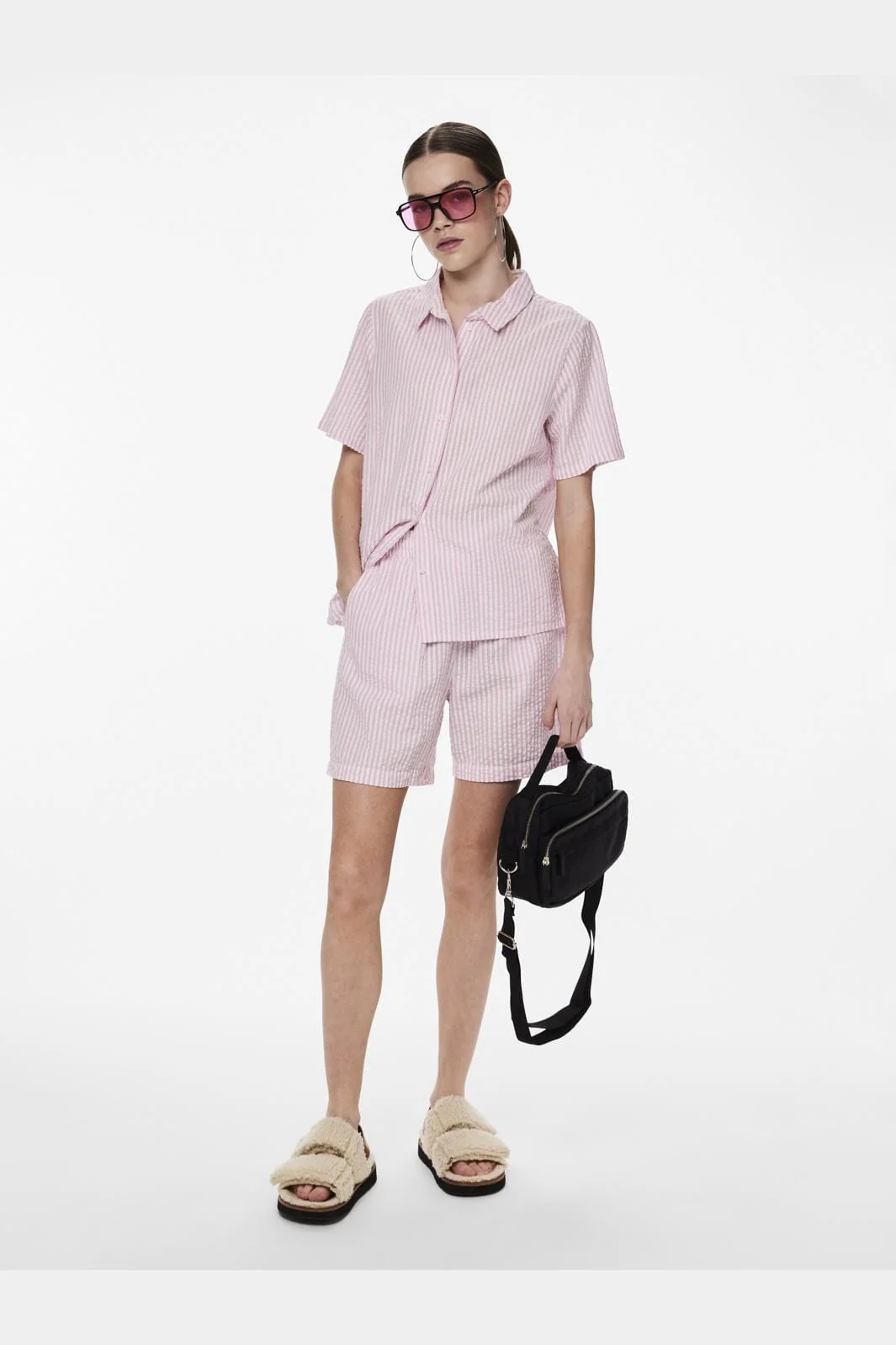Pieces Pcsally Loose String Shorts